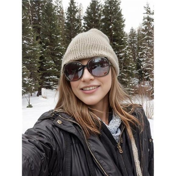 Oversized Square Cat Eye Sunglasses Women UV400 Retro Fashion Butterfly Frame - Picture 4 of 7